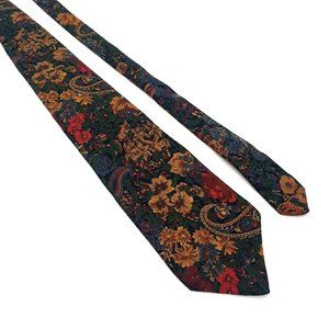 Structure Mens Necktie Designer Floral Accessory Office Work Casual Dad Gift